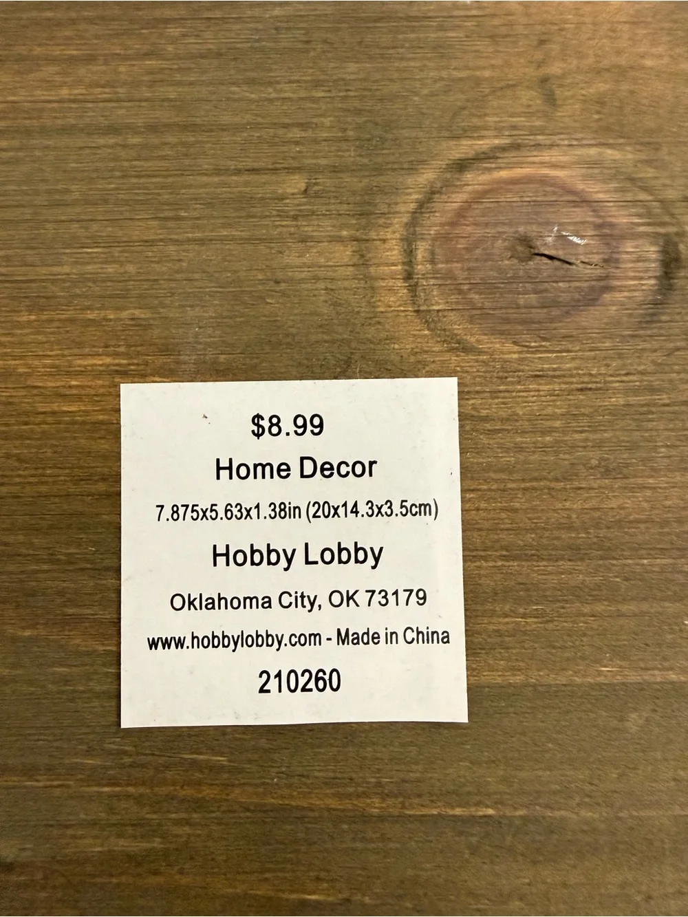 Wooden Kitchen Sign 